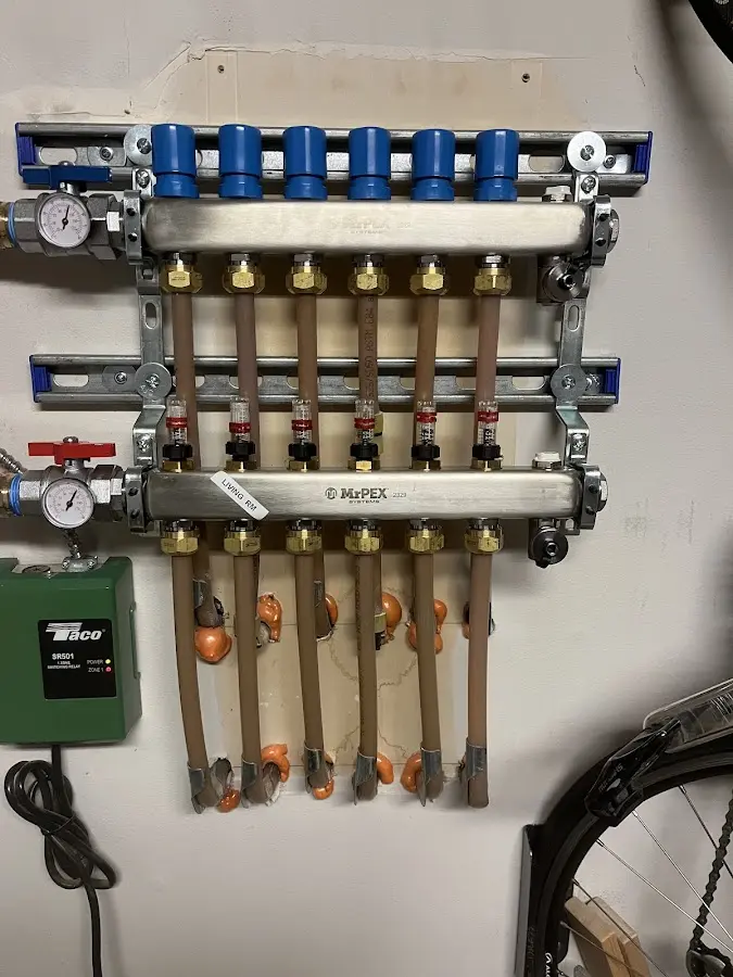 Plumber performing Leak Detection at a residential property in Arroyo Grande